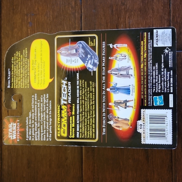 Star Wars Episode 1 Boss Nass with Gungan Staff - Picture 2 of 2